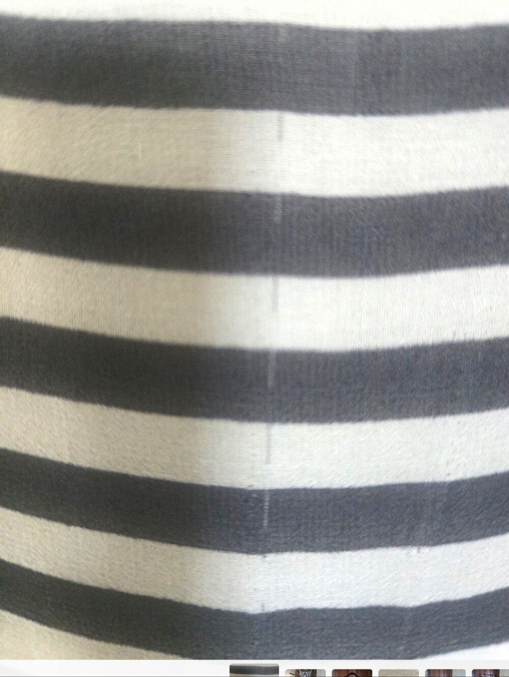 CHANEL Black & White Striped Sleeveless Maxi Dress - Picture 8 of 9